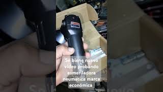 Probando esmeriladora neumatica [upl. by Firehs]