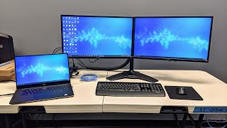 Dual monitors and docking station training video [upl. by Aniuqaoj386]