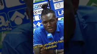 Combative Nigerian midfielder Chrisantus Uche talks but his goalscoring La Liga debut with Getafe [upl. by Ennaehr]