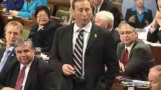 Andrew Scheers first Question Period as Speaker of the House of Commons  June 6 2011 [upl. by Nylimaj978]