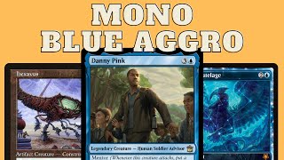 This Mono Blue Aggro Deck Is BRUTAL  Danny Pink EDH Deck Tech [upl. by Melli]