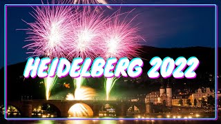 Feuerwerk Heidelberger Schlossbeleuchtung 4 Juni 2022 [upl. by Cacilia]