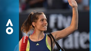 Andrea Petkovic v Petra Kvitova match highlights 1R  Australian Open 2018 [upl. by Tolley]