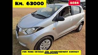 DATSUN REDIGO FOR SALE MODEL 2016 VALID 2031 PETROL AC CHILLED FOR MORE DETAILS 9030314759 [upl. by Fairbanks]