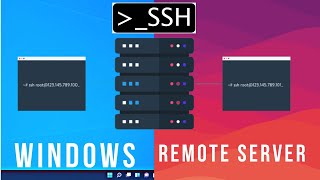 How to Connect to a Remote Server Over SSH on Windows 11 [upl. by Yartnoed]