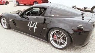 Z06 chasing down a GTR at MSR  TX2K12 [upl. by Matazzoni]