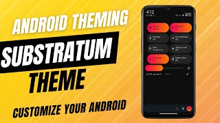 Android Theming Substratum Theme For Custom RomsAndroid 13 Support SubstratumCustomize Android Ui [upl. by Shaw]