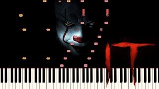 IT 2017  Every 27 Years Piano Tutorial Synthesia [upl. by Boyden620]