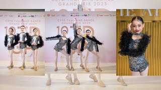 🏆รองชนะเลิศอันดับ 1 Jazz DuoTrio รุ่น 11 amp Under CSTD Thailand Dance Grand Prix 2023 [upl. by Aivirt]