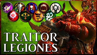 TRAITOR LEGIONS  Slaves to Darkness  Warhammer 40k Lore [upl. by Emmuela]