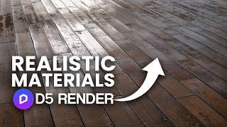 D5 Render Materials Guide for Beginners [upl. by Ocirred378]