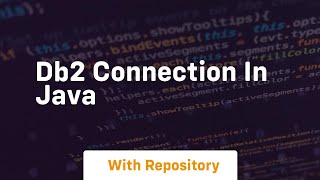 db2 connection in java [upl. by Clara]