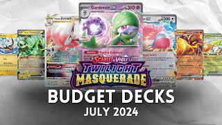 The Best Budget Pokemon TCG Decks in 2024 [upl. by Erund]