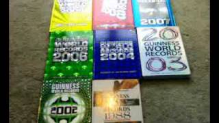 Guinness World Record Books Collection [upl. by Anaibib]