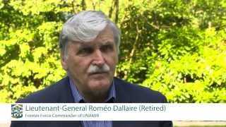 Interview Roméo Dallaire on Rwanda and R2P [upl. by Leblanc192]