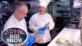 Home Chef Gets Her Food Served In A Michelin Starred Restaurant  Michael McIntyres Big Show [upl. by Tioneb]