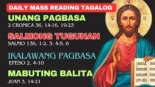 Daily Mass Reading Tagalog March 10 2024 Ang Mabuting Balita ng Panginoon [upl. by Yzeerb]