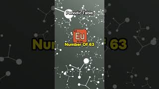 Europium  Interesting Facts About The Periodic Table [upl. by Ward]