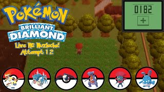 Pokémon Brilliant Diamond HC Nuzlocke LIVE  Attempt 1245 Friday Night Training Edition [upl. by Akli648]