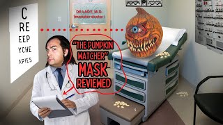 Creepy Cheapies Mask Review Pumpkin Watcher by The Horrordome [upl. by Renita829]