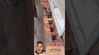 Xây tường construction brickwork brickwall smartworkers smartwork xuhuong shortsviral [upl. by Wyatt]