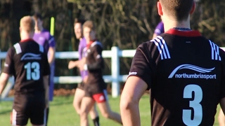 Leeds Beckett Mens Rugby League vs Northumbria [upl. by Anhej]