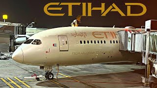 ETIHAD AIRWAYS BOEING 7879 Economy  Abu Dhabi  Zurich  Flight Review [upl. by Dnomsaj]