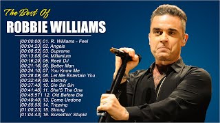 Robbie Williams Best Songs Of All Time  Robbie Williams Full Album 2021 [upl. by Alian]