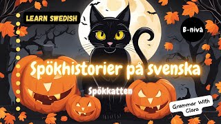 GHOST STORIES IN SWEDISH  SPÖKHISTORIER PÅ SVENSKA  Spökkatten [upl. by Lundberg973]