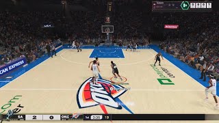 GUAPMULA amp WEMBY Gettin Ws in Starting 5 Lob City Oop NBA 2K25 [upl. by Liatris]