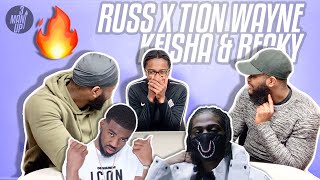 Russ amp Tion Wayne  Keisha and Becky Music Video  GRM Daily  3ManUp Music Reaction [upl. by Ulah]