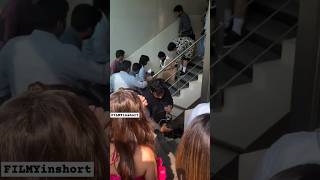 OMG😱Vijay Devarakonda slips on stairs hope he’s fine The Unseen Shorts vijaydevarakondashorts [upl. by Assetniuq]