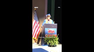 Valedictorian helps bury his late dad then gives an unforgettable graduation speech [upl. by Lig604]