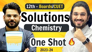 Solutions Chemistry  Class 12 NCERT  for Boards amp CUET [upl. by Einafpets]