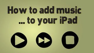 How to get music onto your iPad [upl. by Zebadiah749]