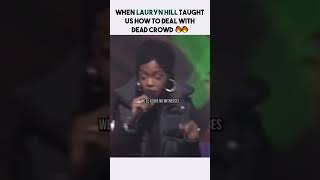 Lauryn Hill showing how to hype up a crowd 🔥 [upl. by Eudosia596]