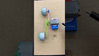 DIY DC to DC Motor Generator  How to Make a DC Motor a Generator shorts motor dcmotor [upl. by Ardnuahsal546]