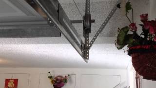 Rear Torsion Garage Door in Action [upl. by Ecirtap]