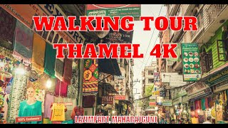 Walking around Thamel Kathmandu  tourist attractions in Nepal  Hippies Heaven  most visit [upl. by Yromas]