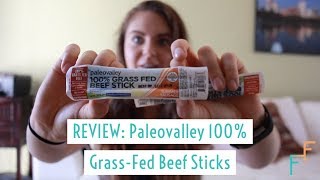 Paleovalley Beef Sticks Review [upl. by Hurwitz181]