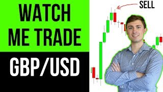 LIVE Forex Trading GBPUSD Watch the Trade Start to Finish 💰📉 [upl. by Anivid389]