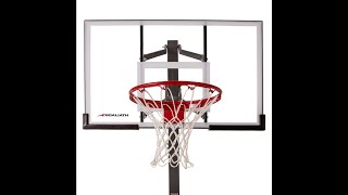 Goaliath GB50 in ground basketball hoop system ♡ YIASSUCOM [upl. by Bartle]