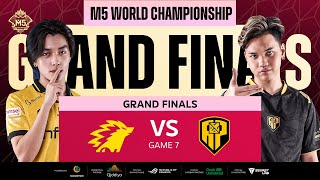 FIL M5 World Championship  Grand Finals  ONIC vs APBR  Game 7 [upl. by Ringo]