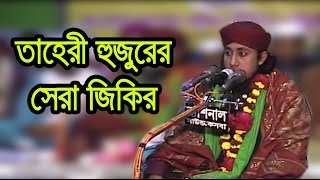 তাহেরী হুজুরের জিকিরের কোন তুলনাই হয়না। জিকিরটা না শুনে যাবেননা। [upl. by Arinayed752]