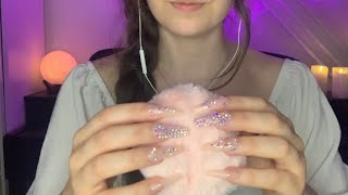 ASMR Relaxing Brain Massage  Fluffy Mic Scratching  No Talking [upl. by Akir]