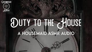 F4A Duty to the House Maid x Listener Secret feelings Bath sounds Period piece [upl. by Aillicirp]