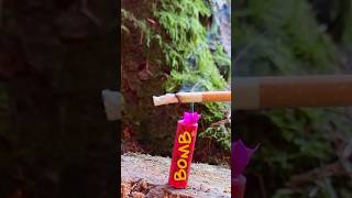 Time delay trick fireworks firecrackers shortvideo [upl. by Addiego]