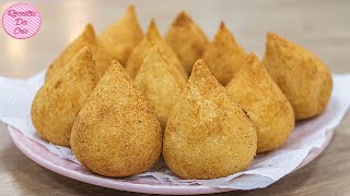 COXINHA DE FRANGO SIMPLES PARA INICIANTES  RECEITAS DA CRIS [upl. by Lilllie]