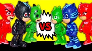 PJ Masks has a contest with the Spooky PJ Masks with Trolls [upl. by Blessington]