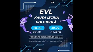 EVL kausa izcīņa sievietēm 29092024  2laukums [upl. by Anitselec]